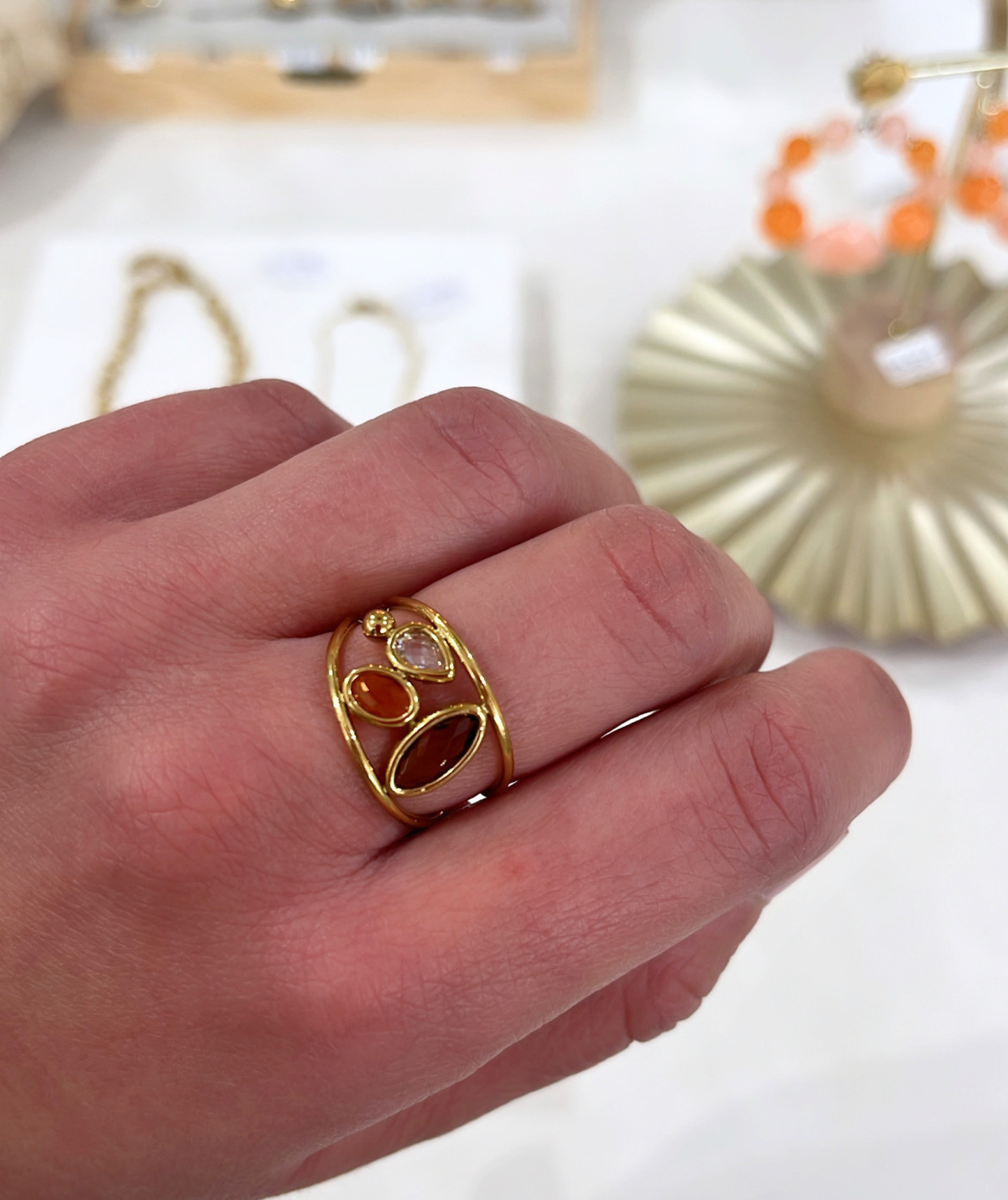 Rachèle - Bague ajourée