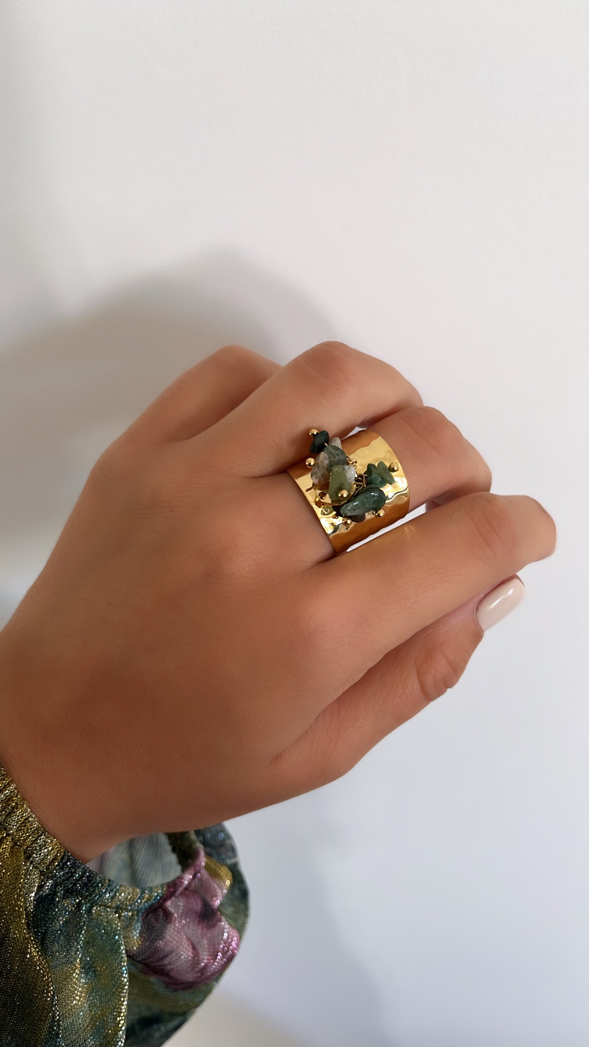 Bague Karen verte