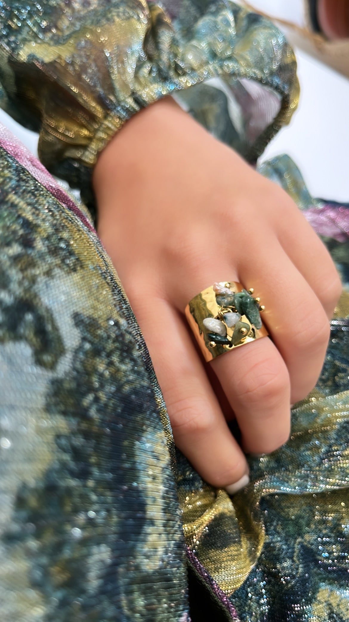 Bague Karen verte