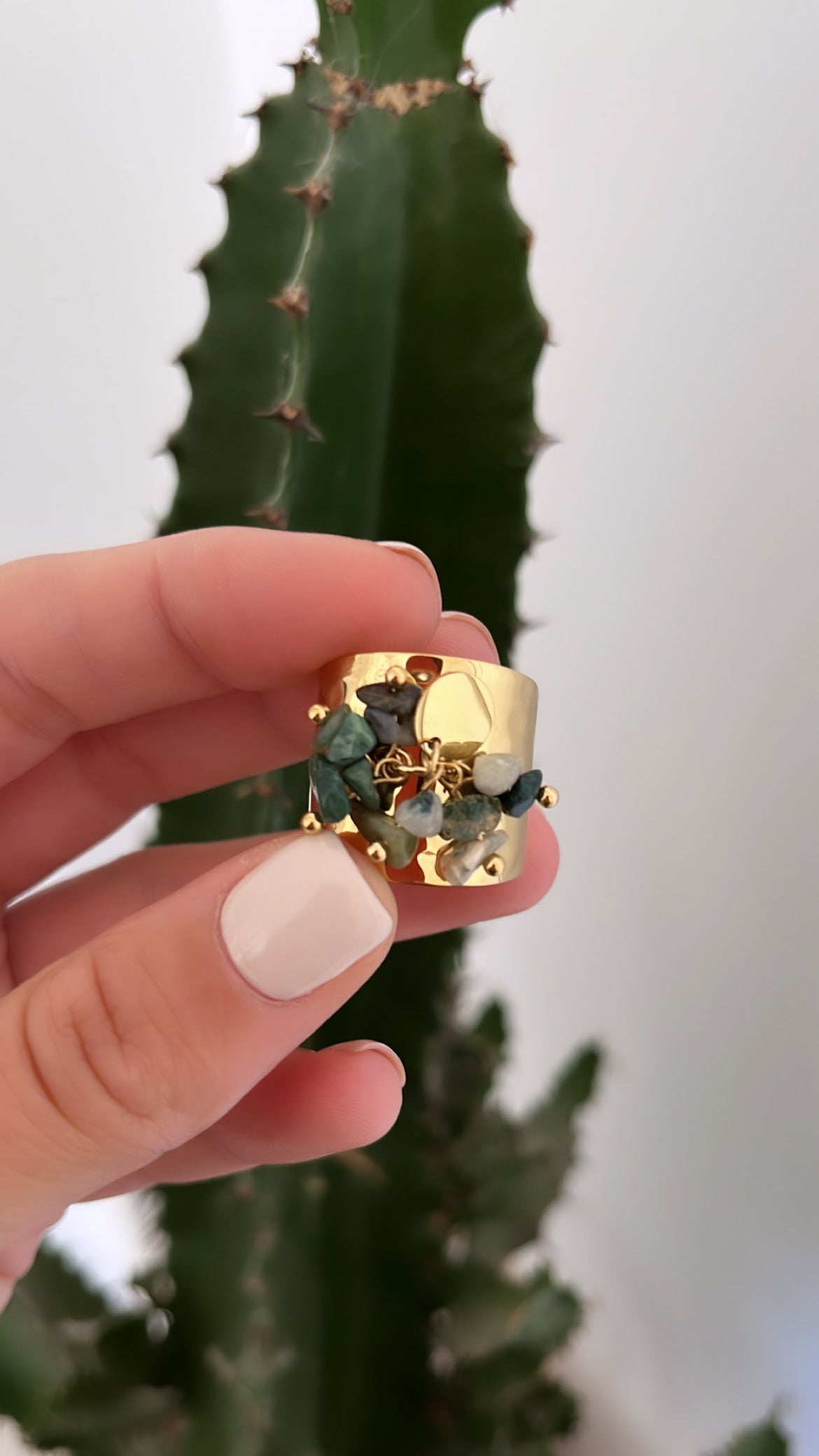Bague Karen verte