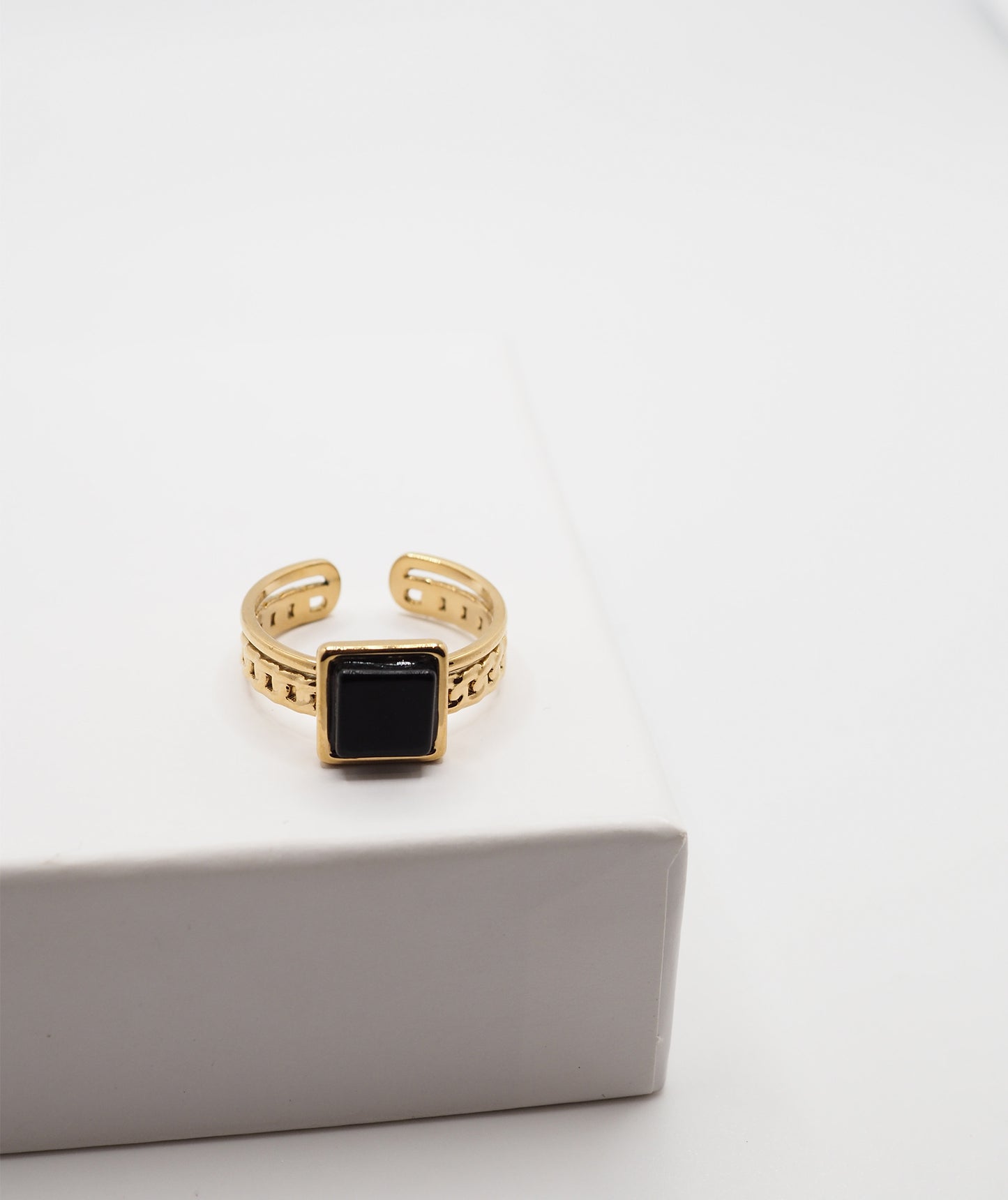 Bague Sonia noire