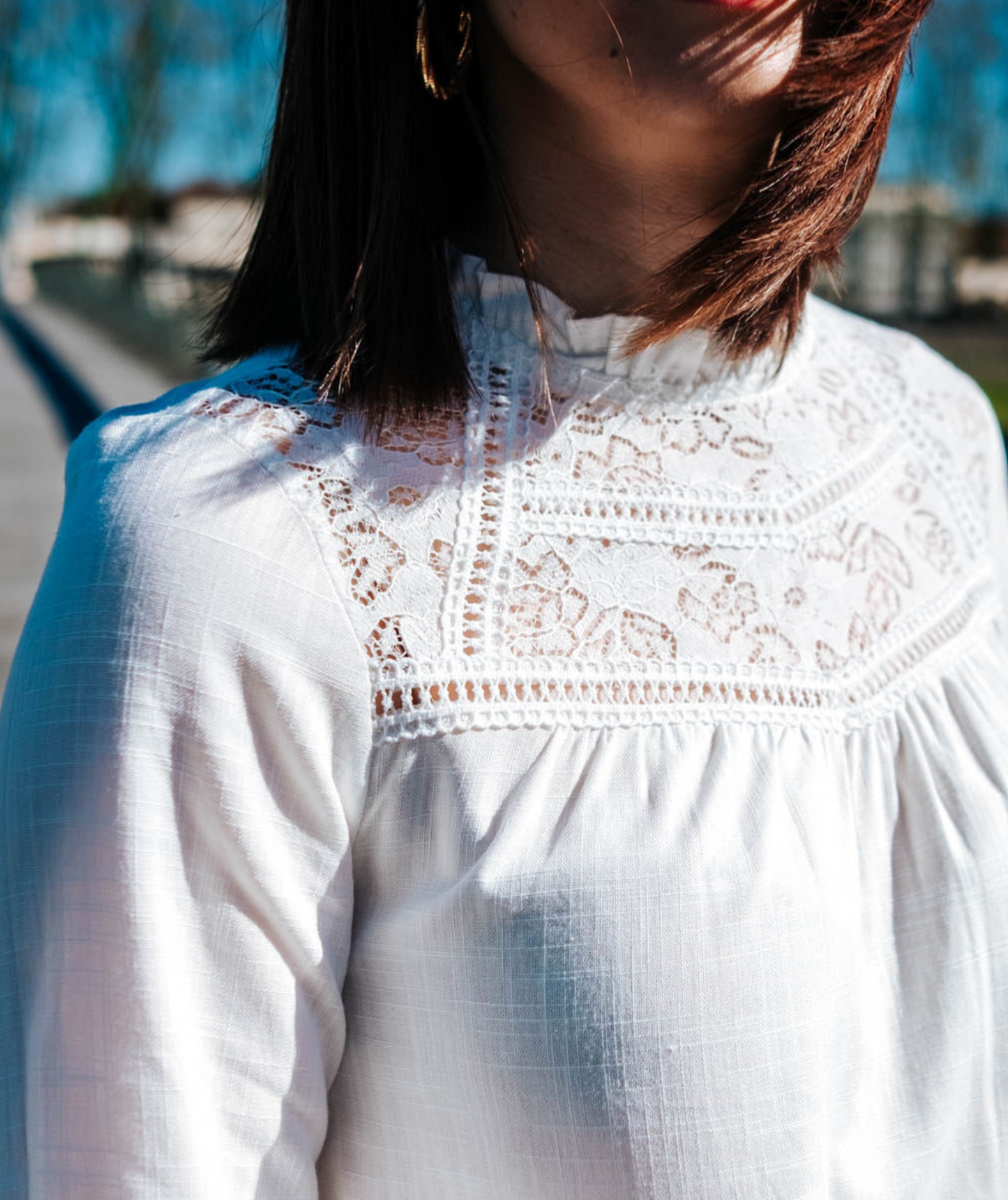 Florence - Blouse à manches évasées