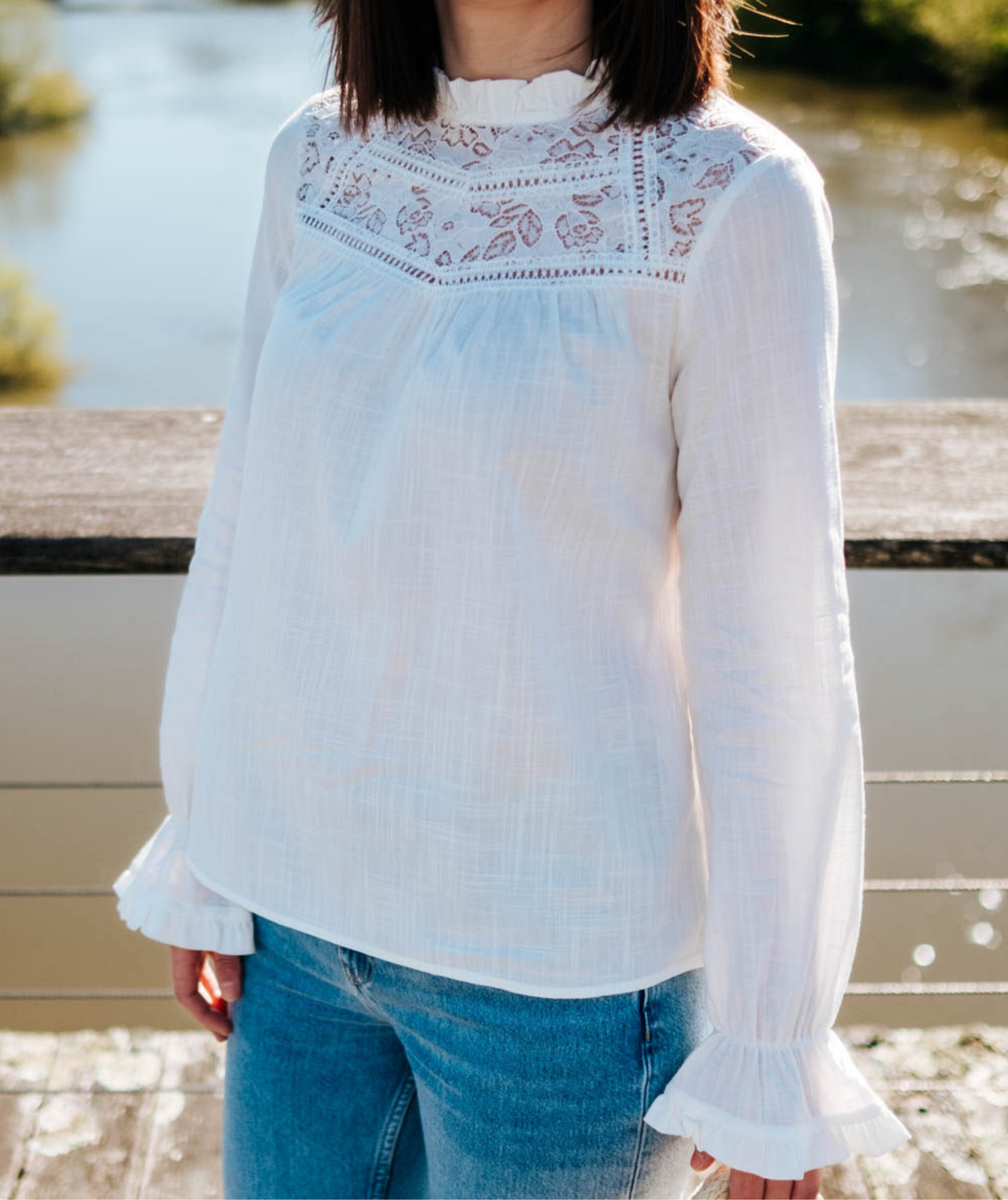 Florence - Blouse à manches évasées