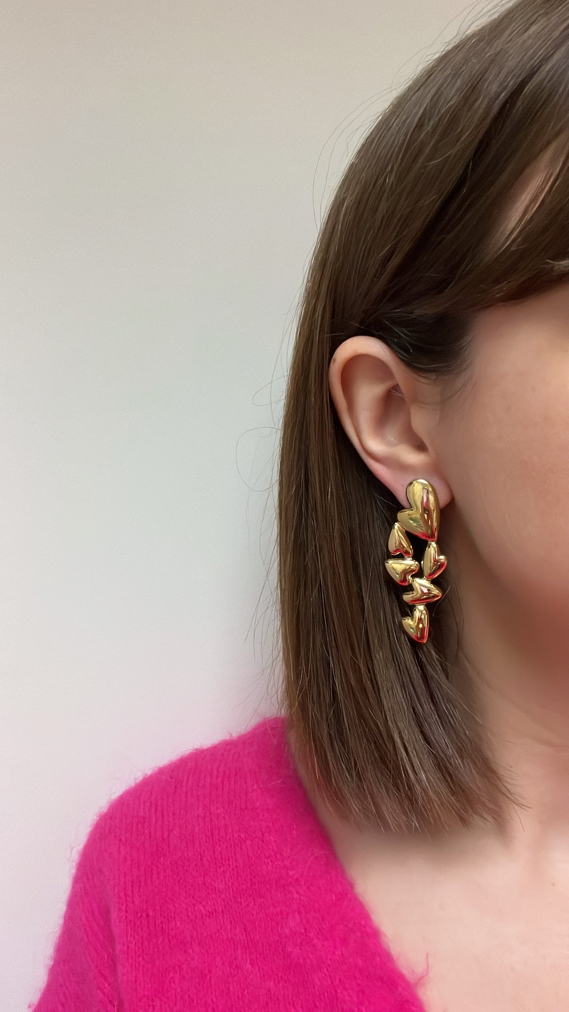 Liorana - Boucles d'oreilles coeurs