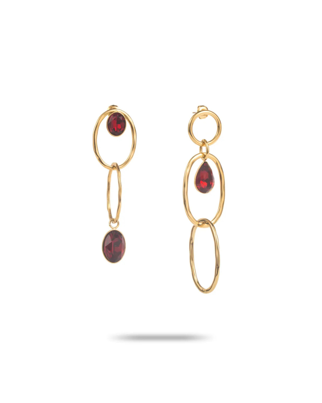 Katarina - Boucles d'oreilles asymétriques