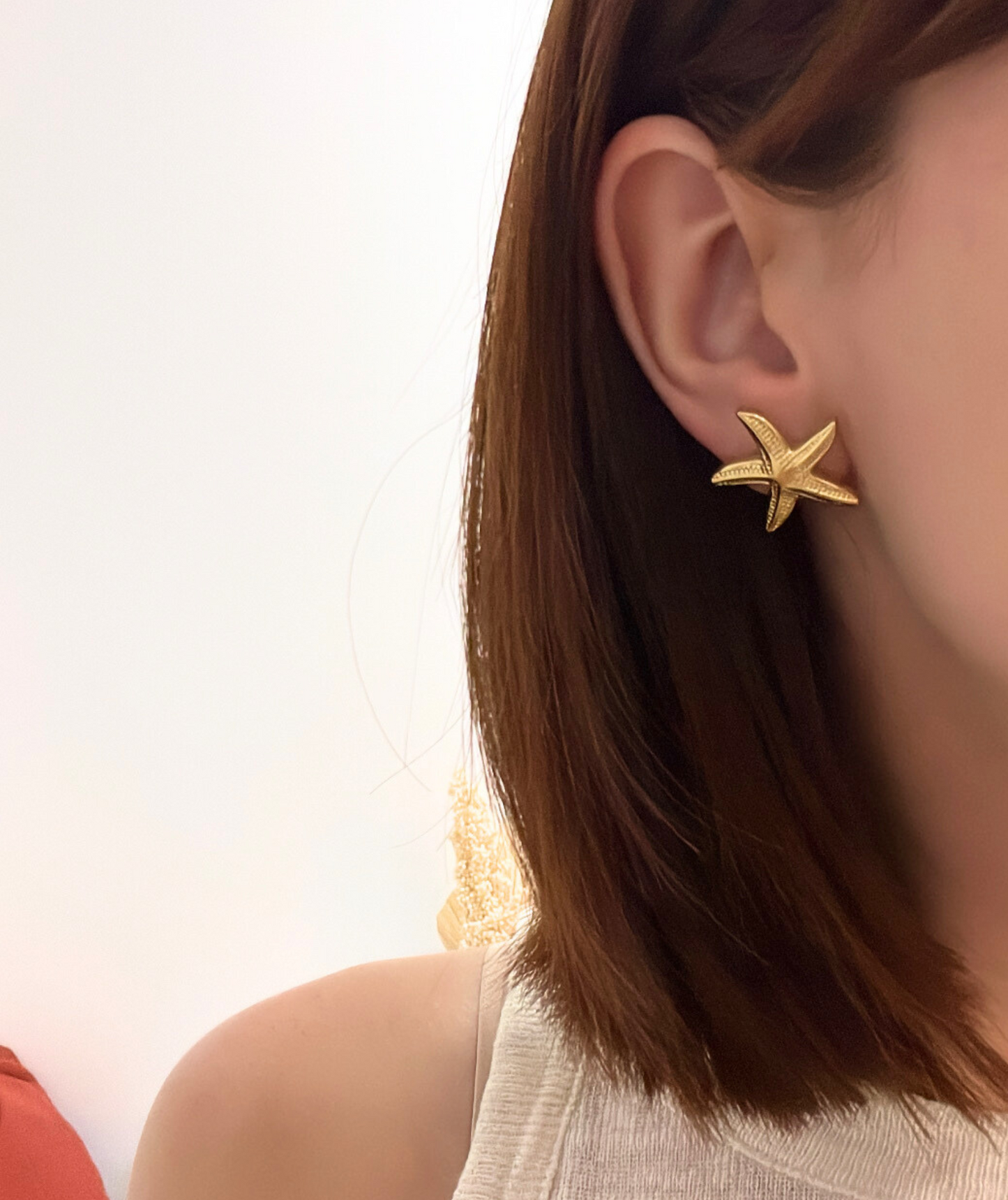 Lucia - Boucles d'oreilles étoile de mer