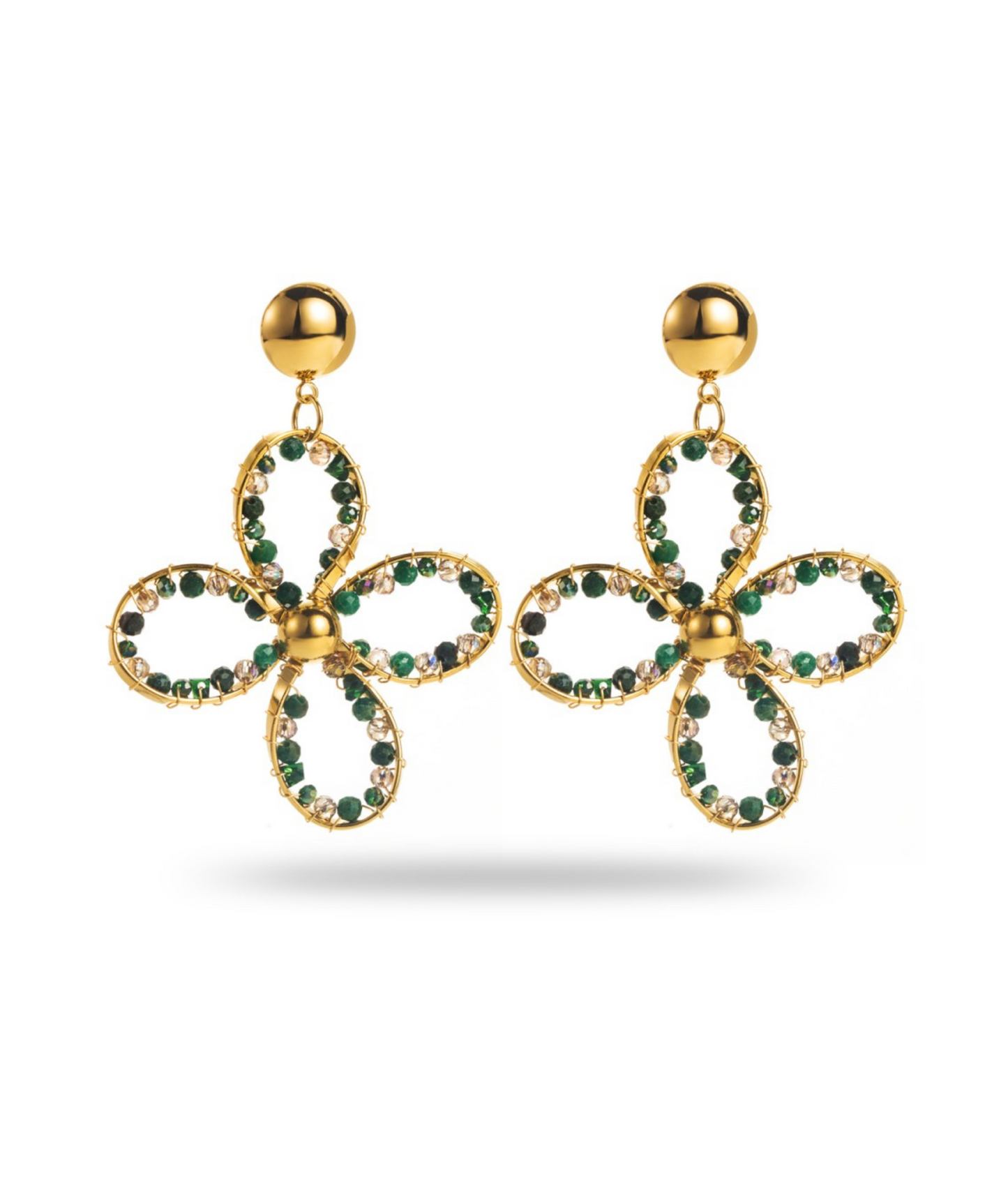 Gaby - Boucles d'oreilles fleurs