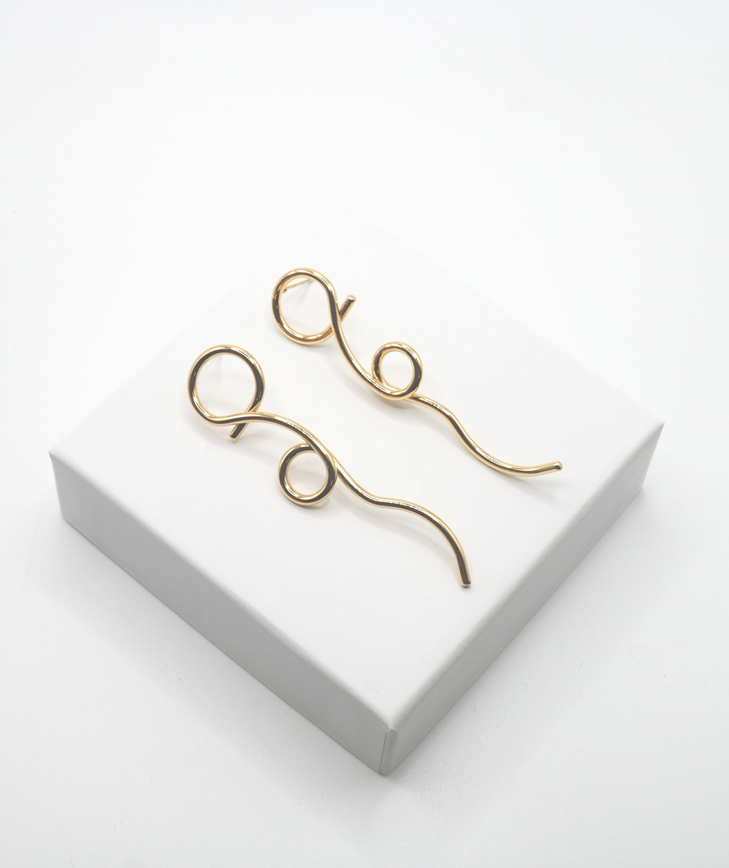 Nathalie - Boucles d'oreilles pendantes originales