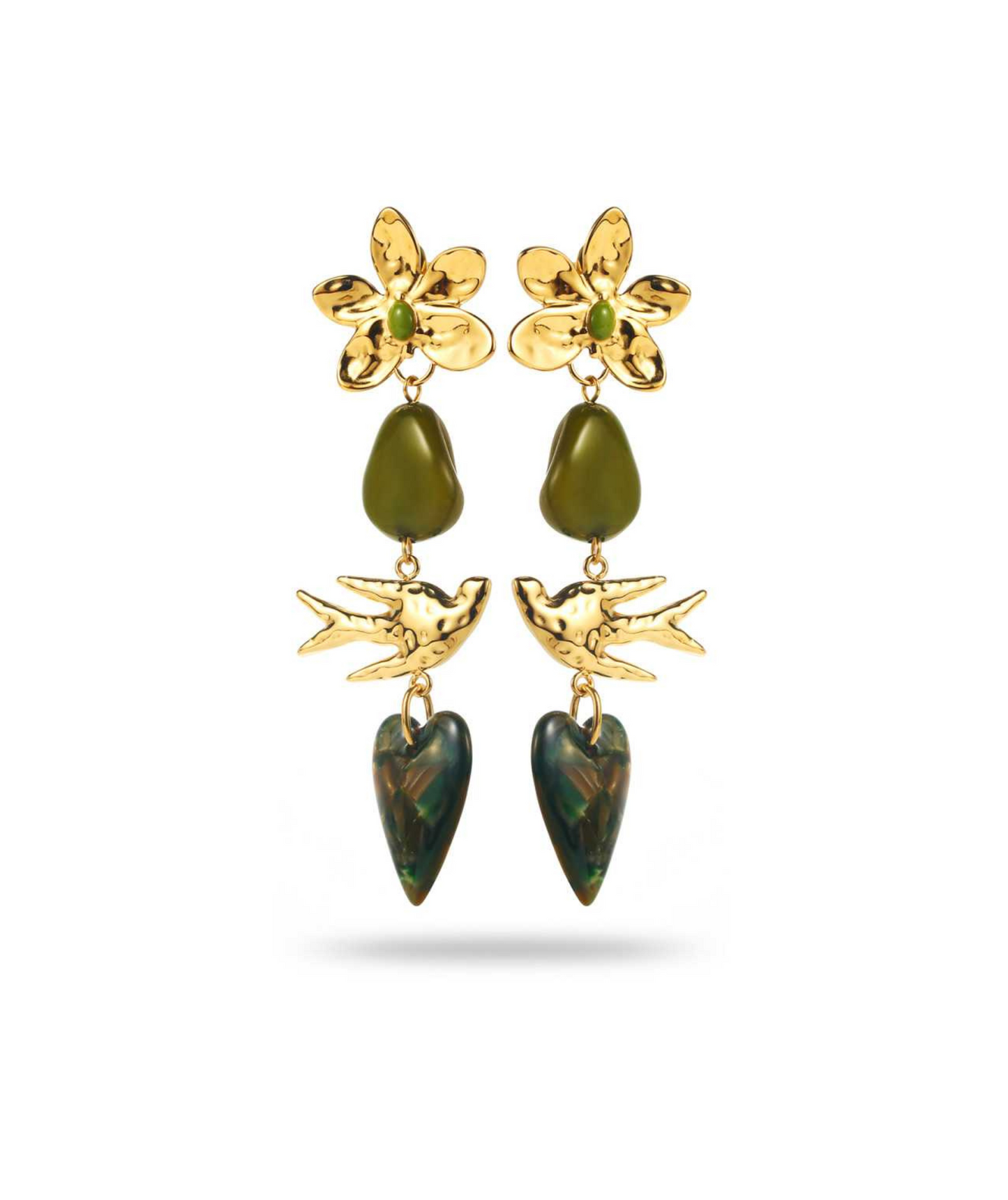 Naïs - Boucles d'oreilles pendantes