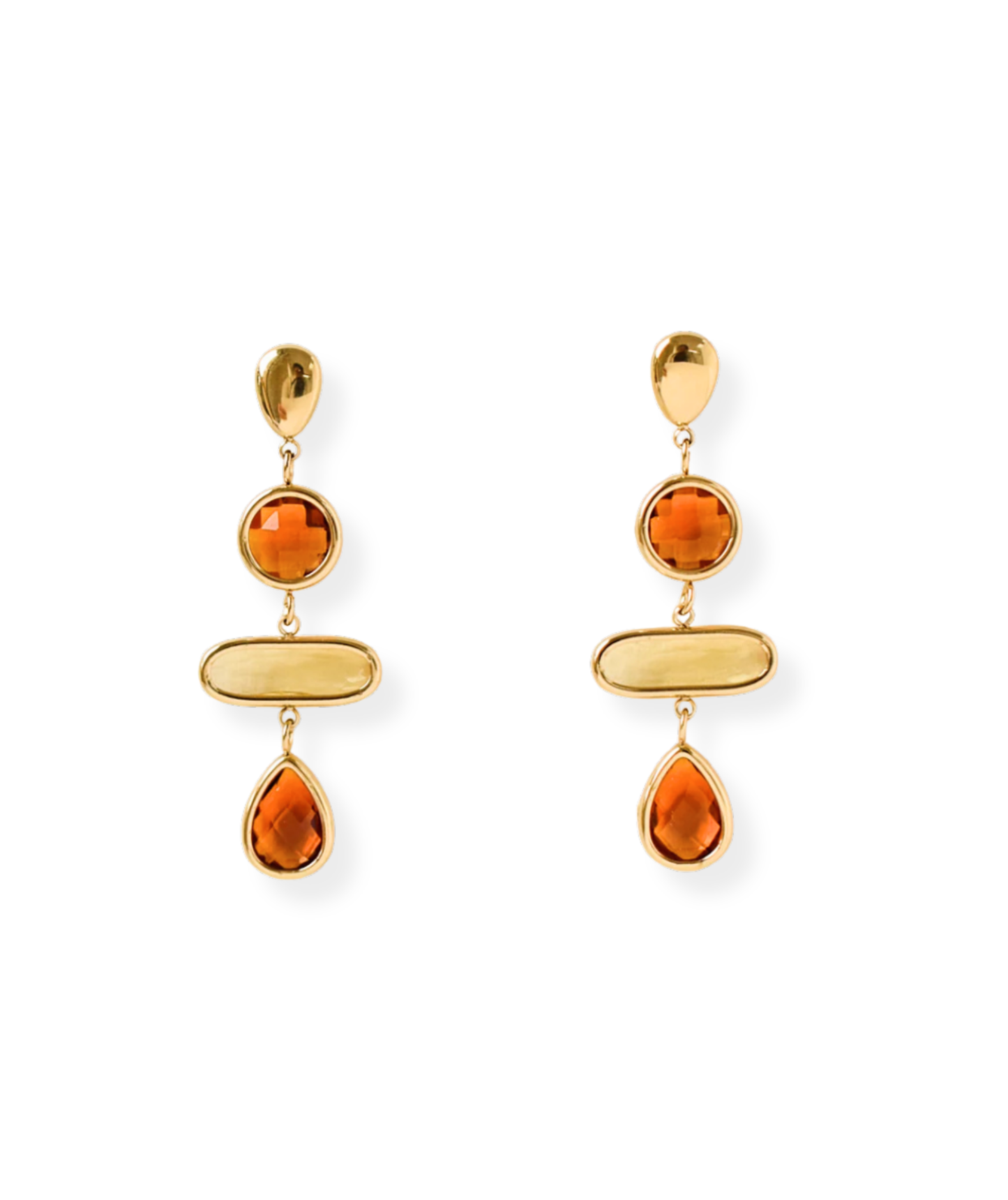 Rachèle - Boucles d'oreilles pendantes