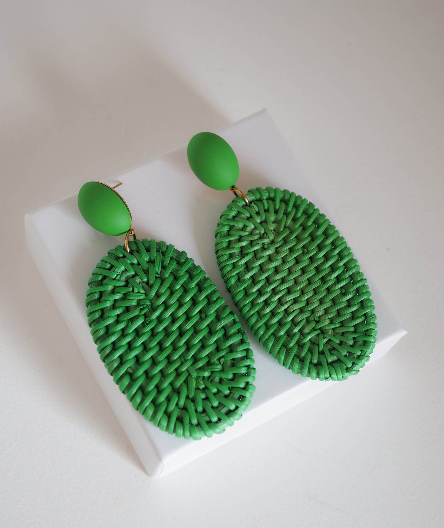 Boucles d'oreilles Joy vertes