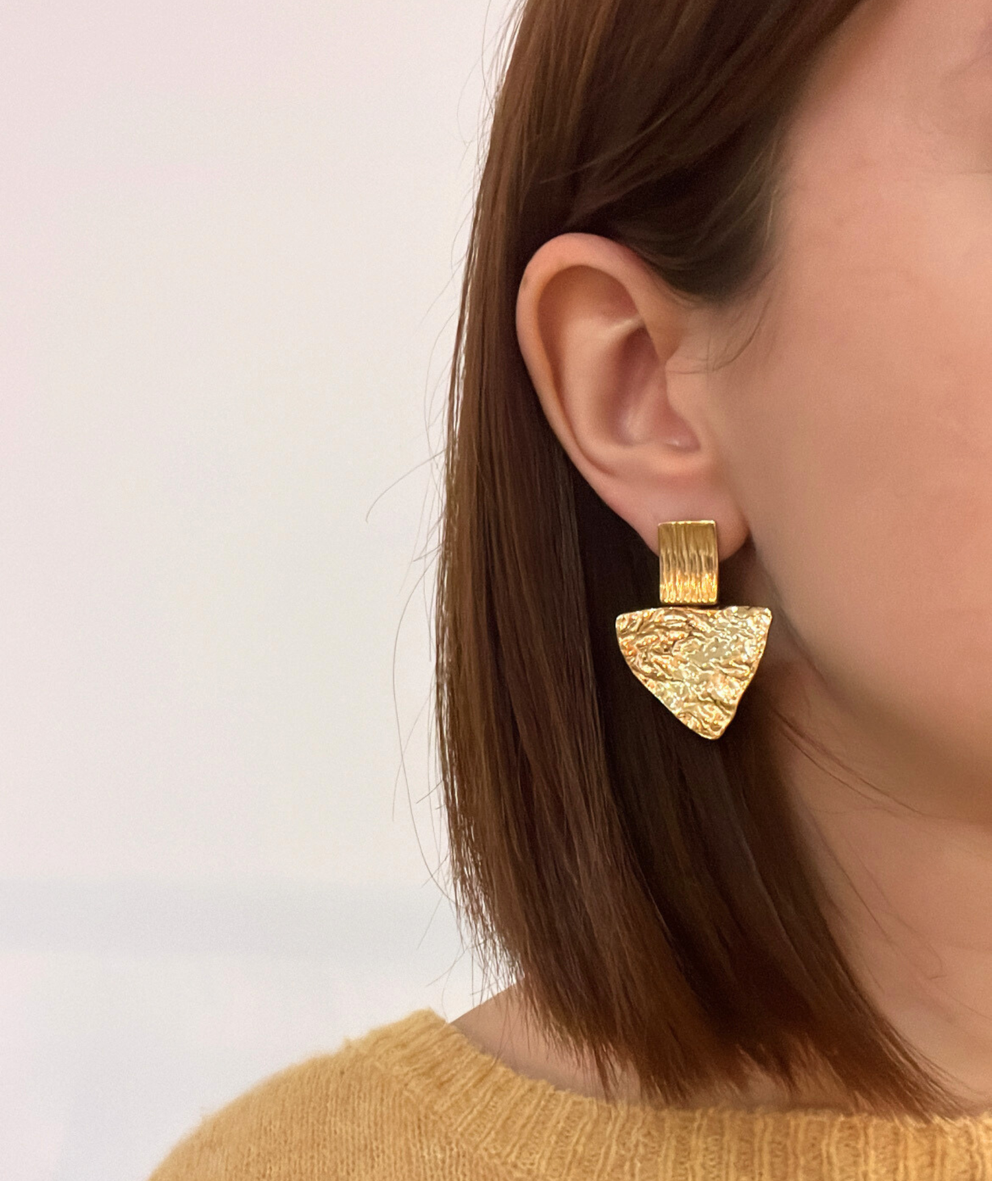 Carolina - Boucles d'oreilles triangles