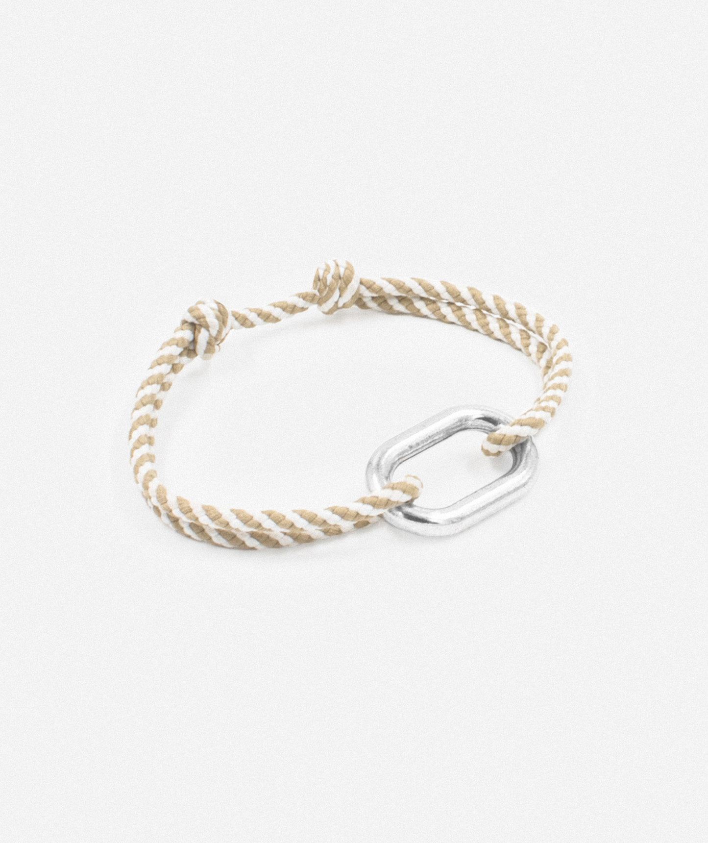 Bracelet maillon beige