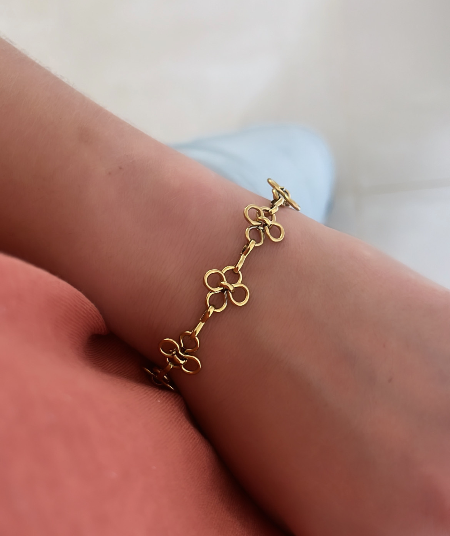 Sylvie - Bracelet fleurs