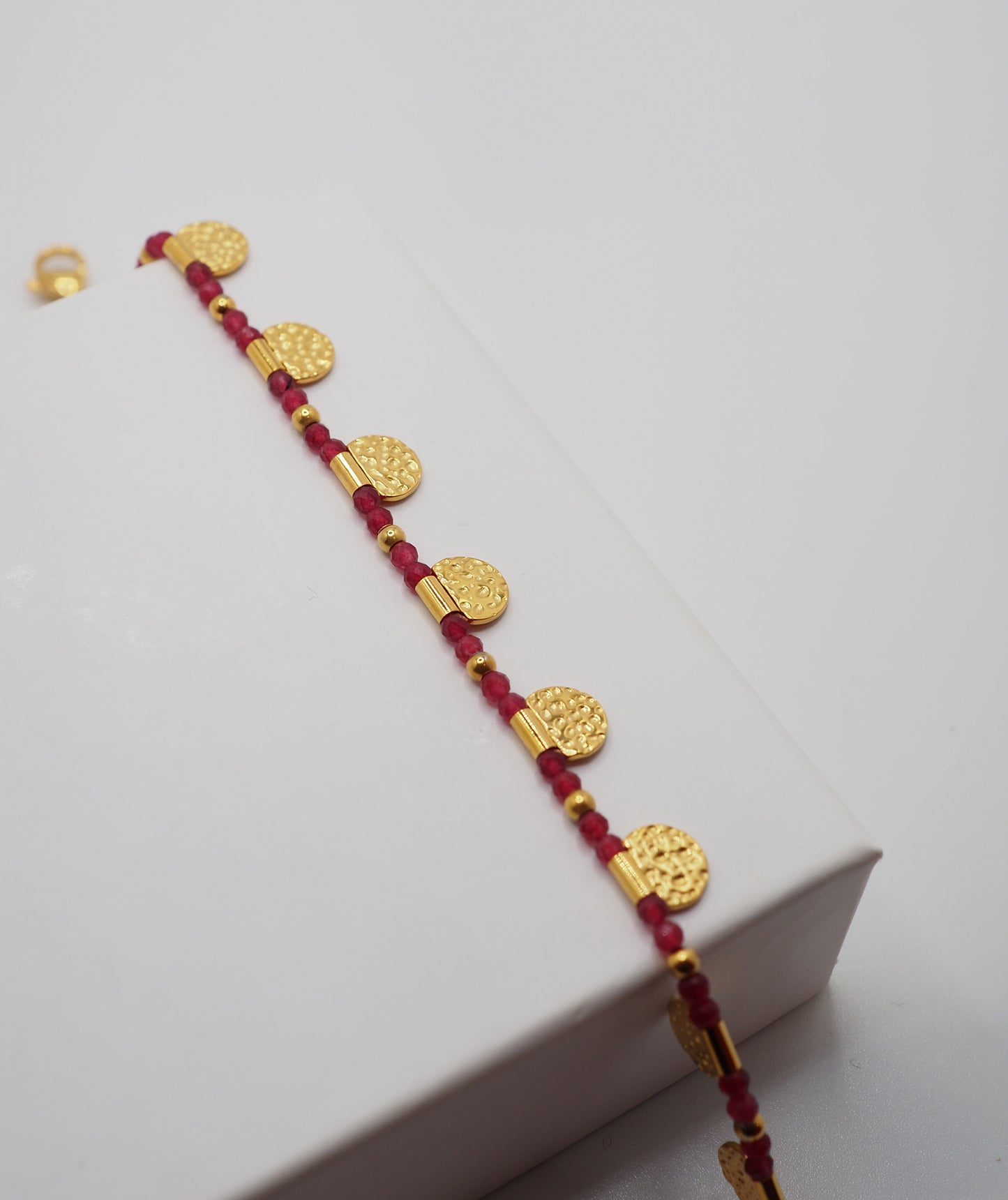 Bracelet Claire rose fuchsia