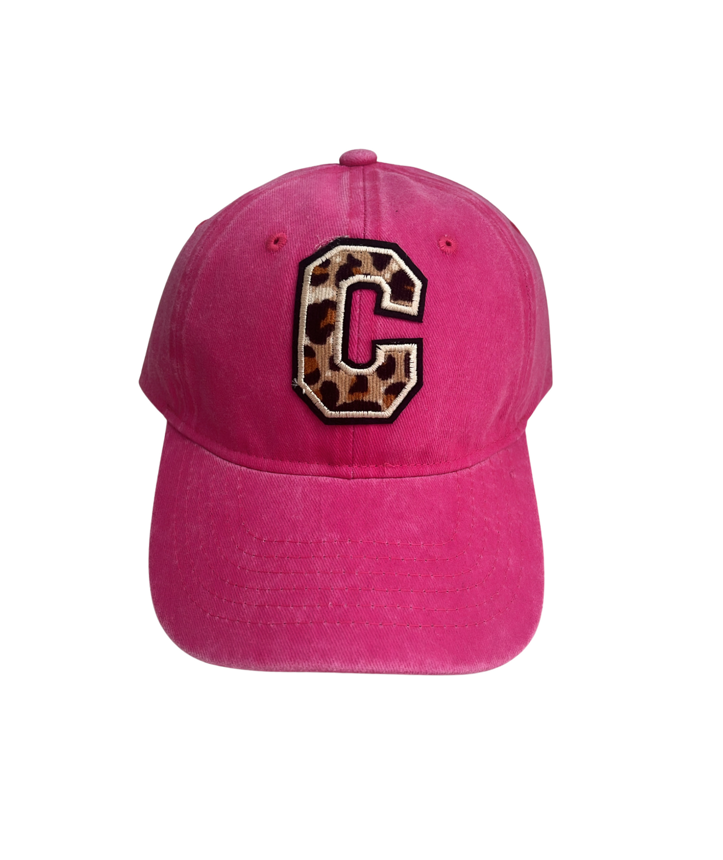 Casquette léopard rose