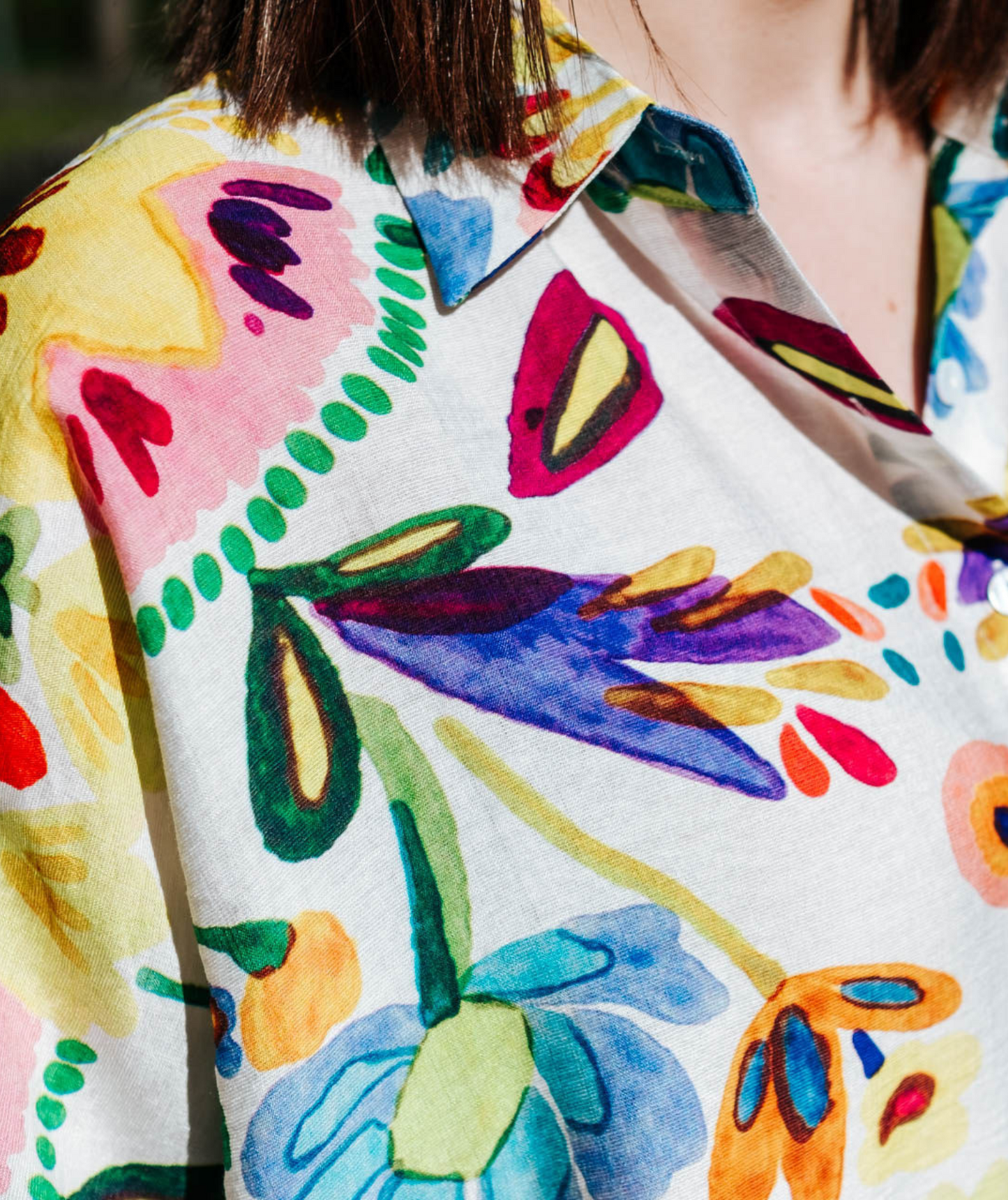 Lola - Chemise colorée