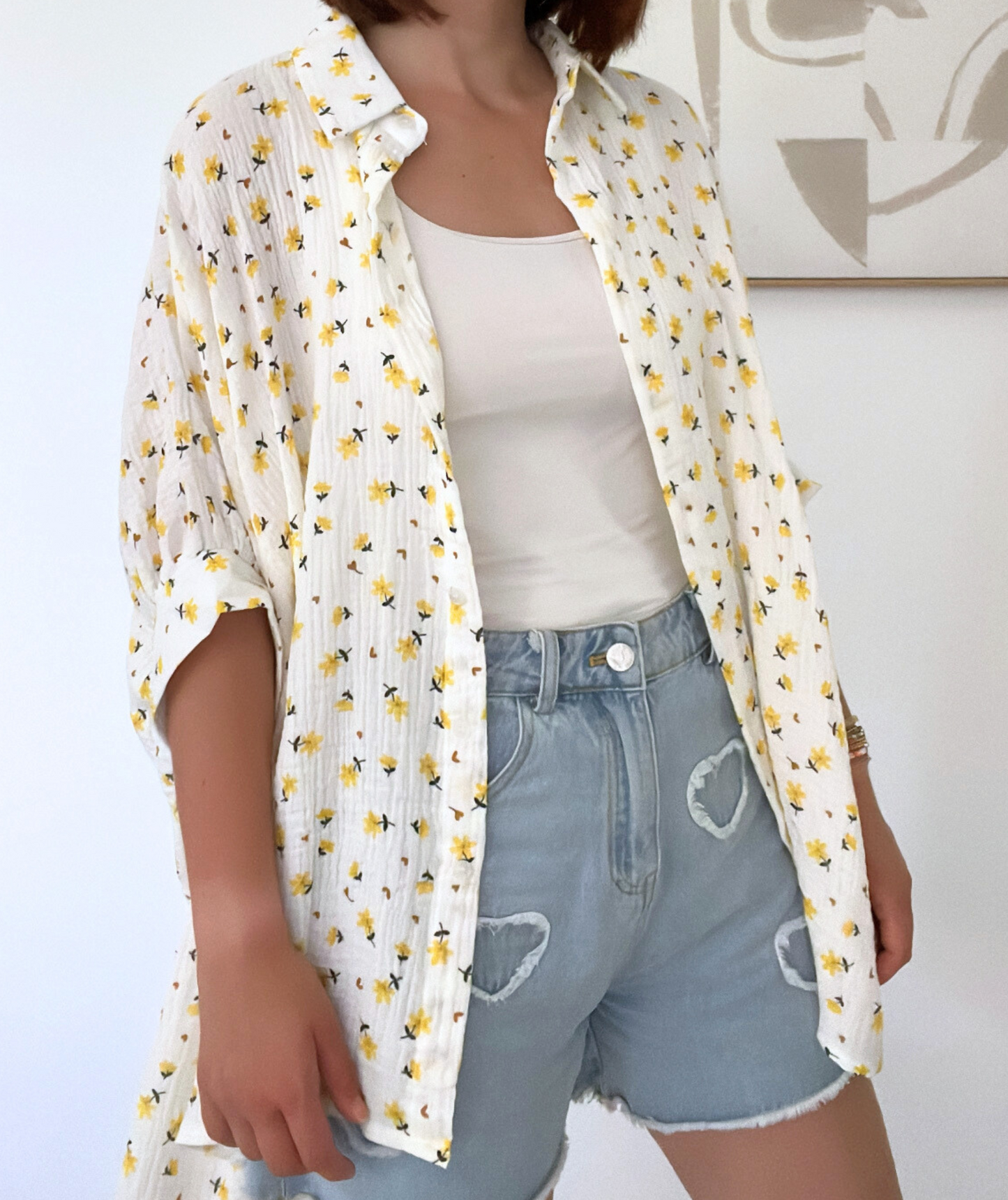 Lavina - Chemise fluide à motifs