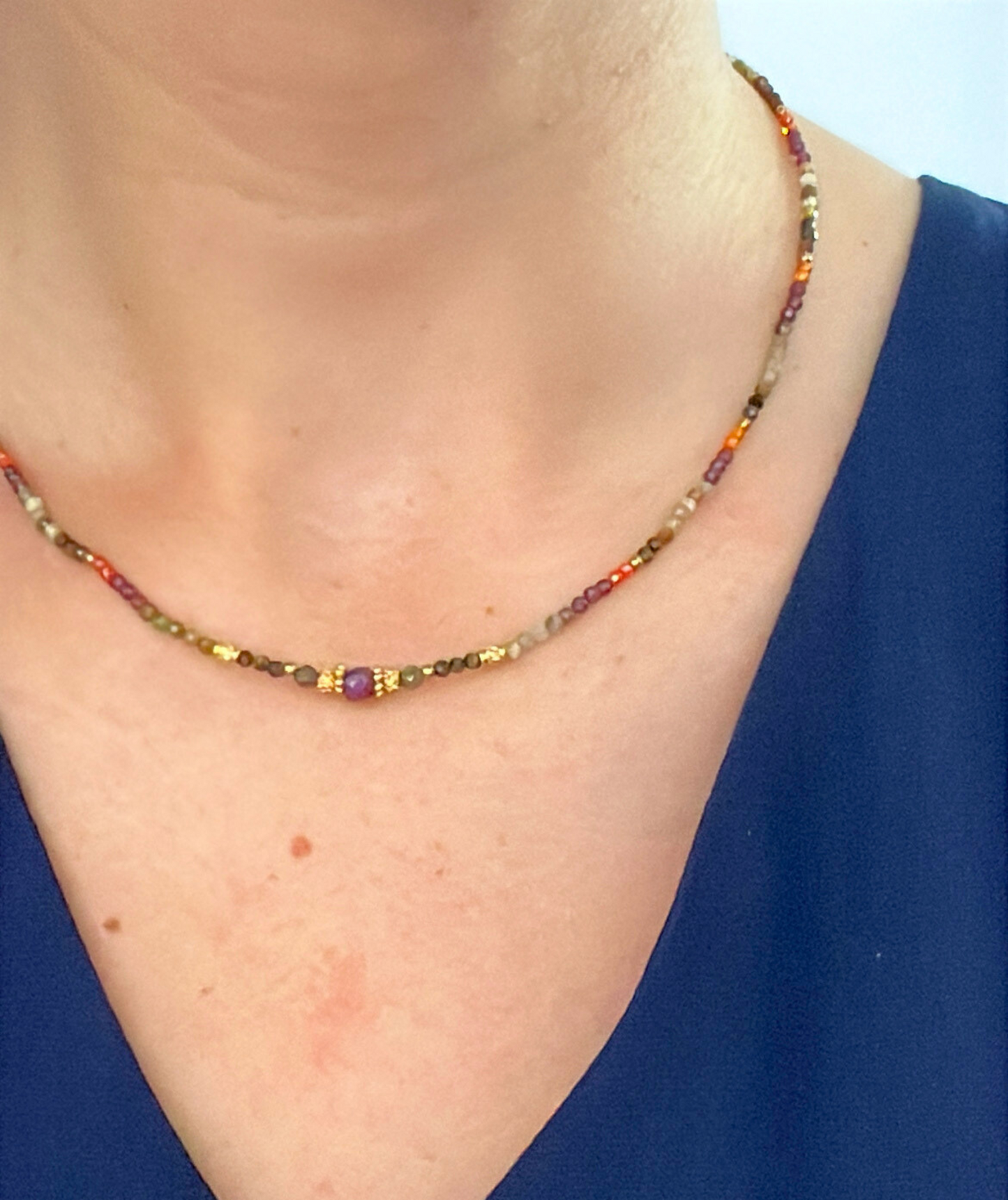 Nyra - Collier en pierres