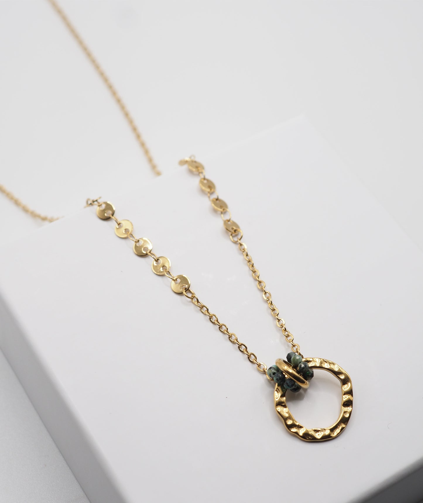 Collier Lina vert