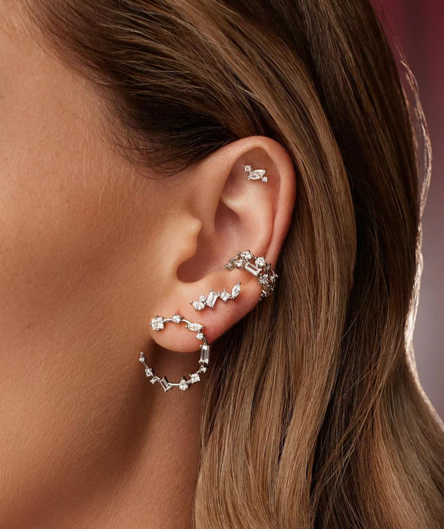 Boucle Colette argent - Nébuleuse bijoux