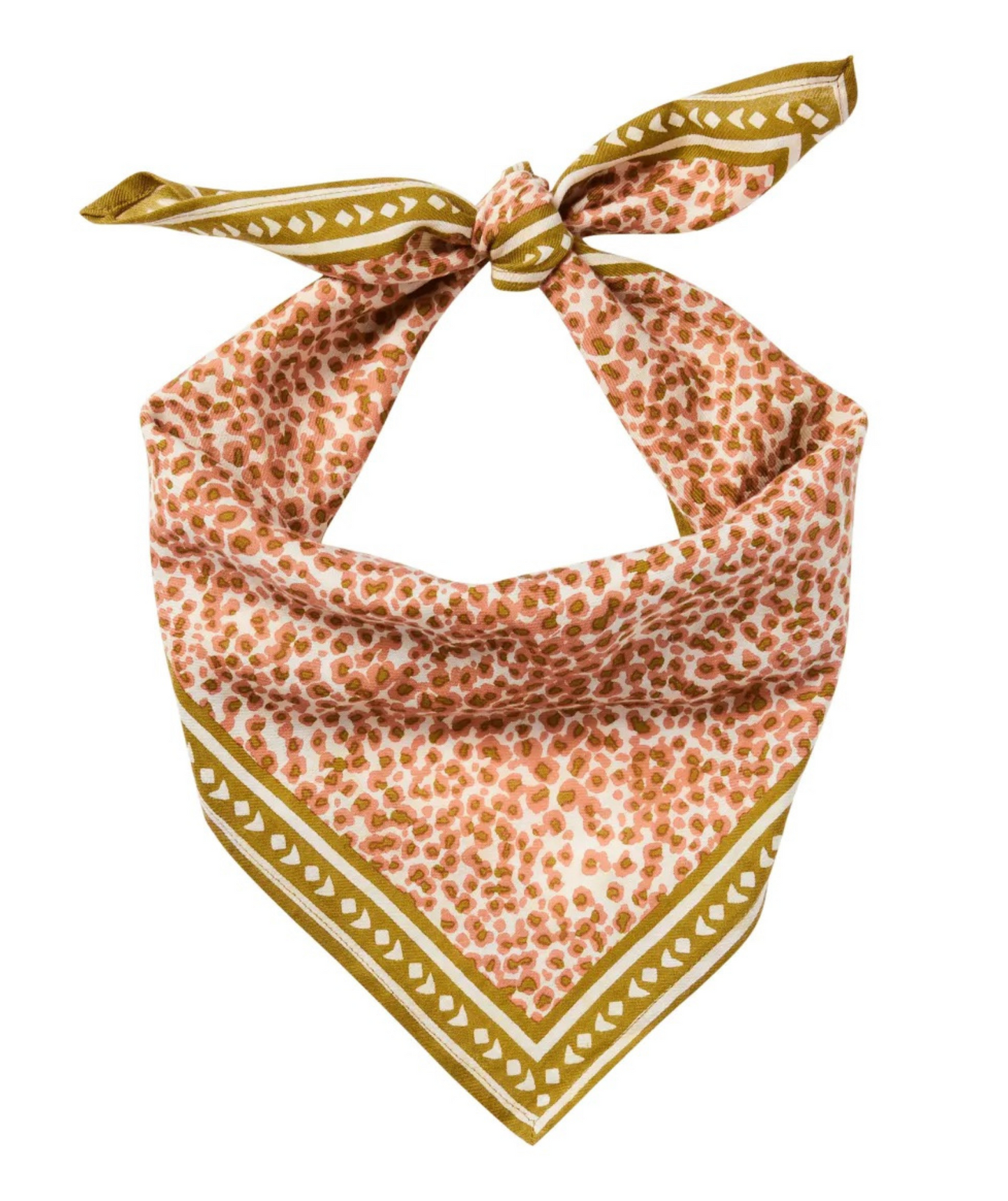 Foulard leopard carré
