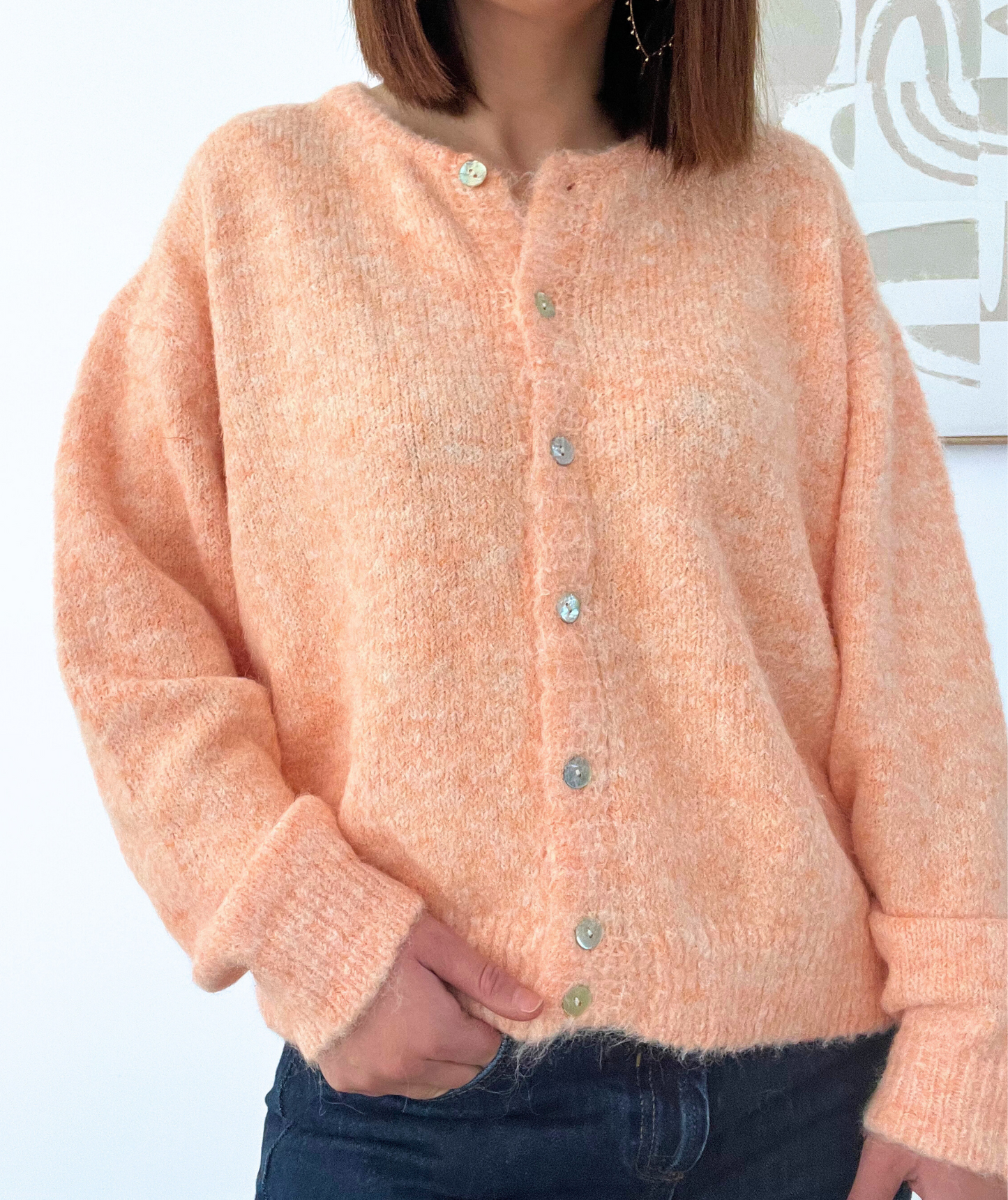 Alicia orange - Gilet