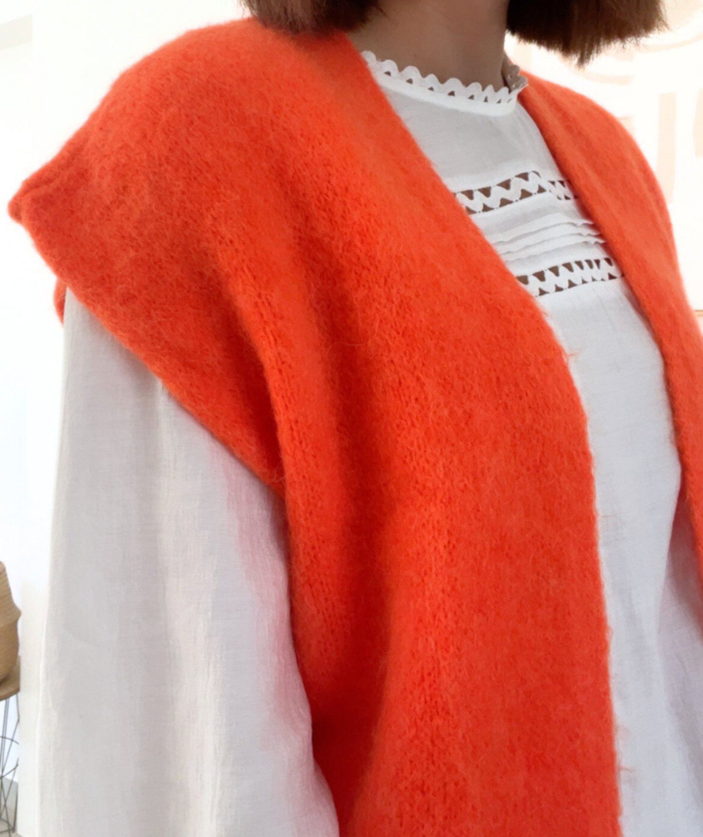 Holly orange - Gilet sans manches