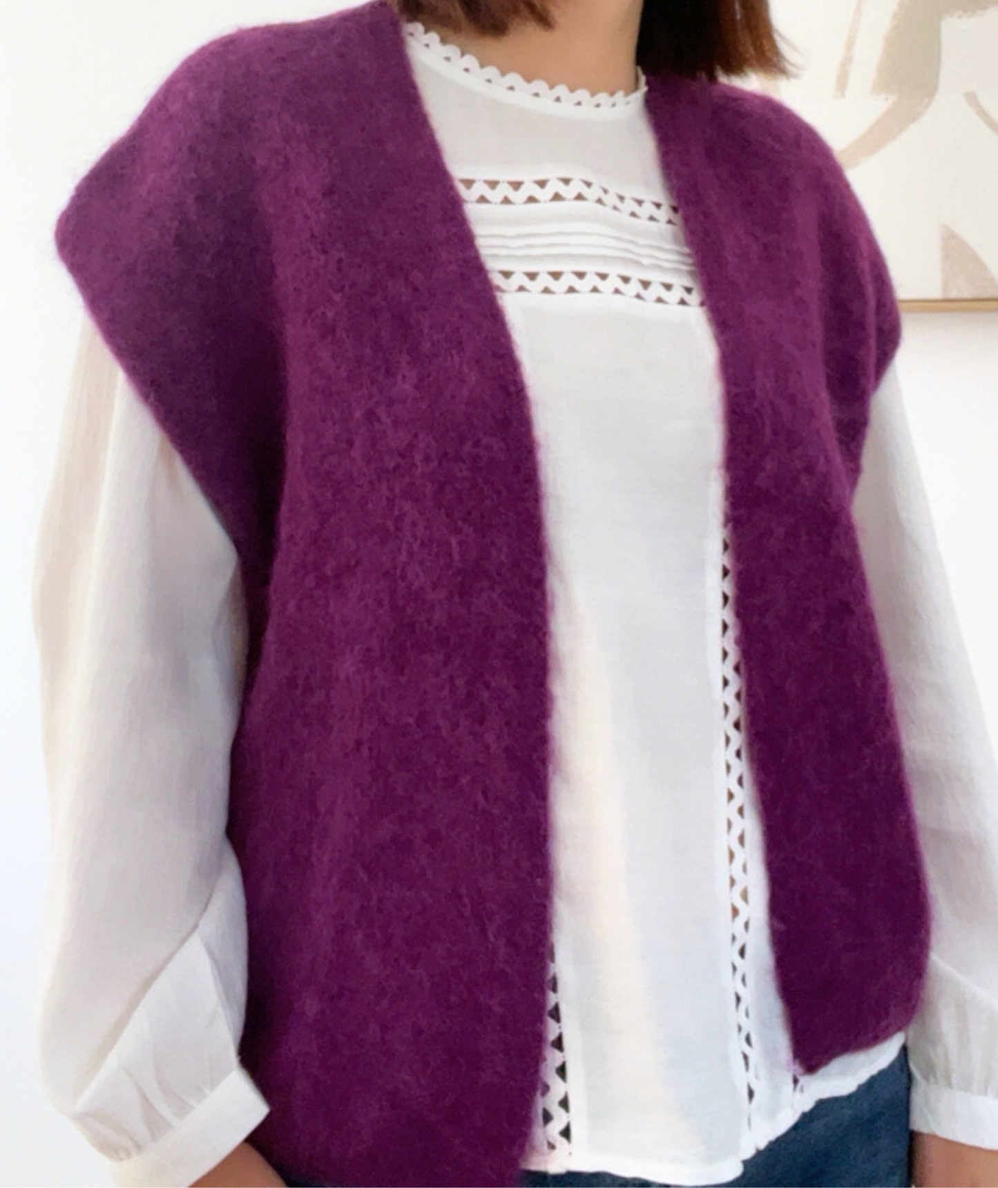 Holly violet - Gilet sans manches