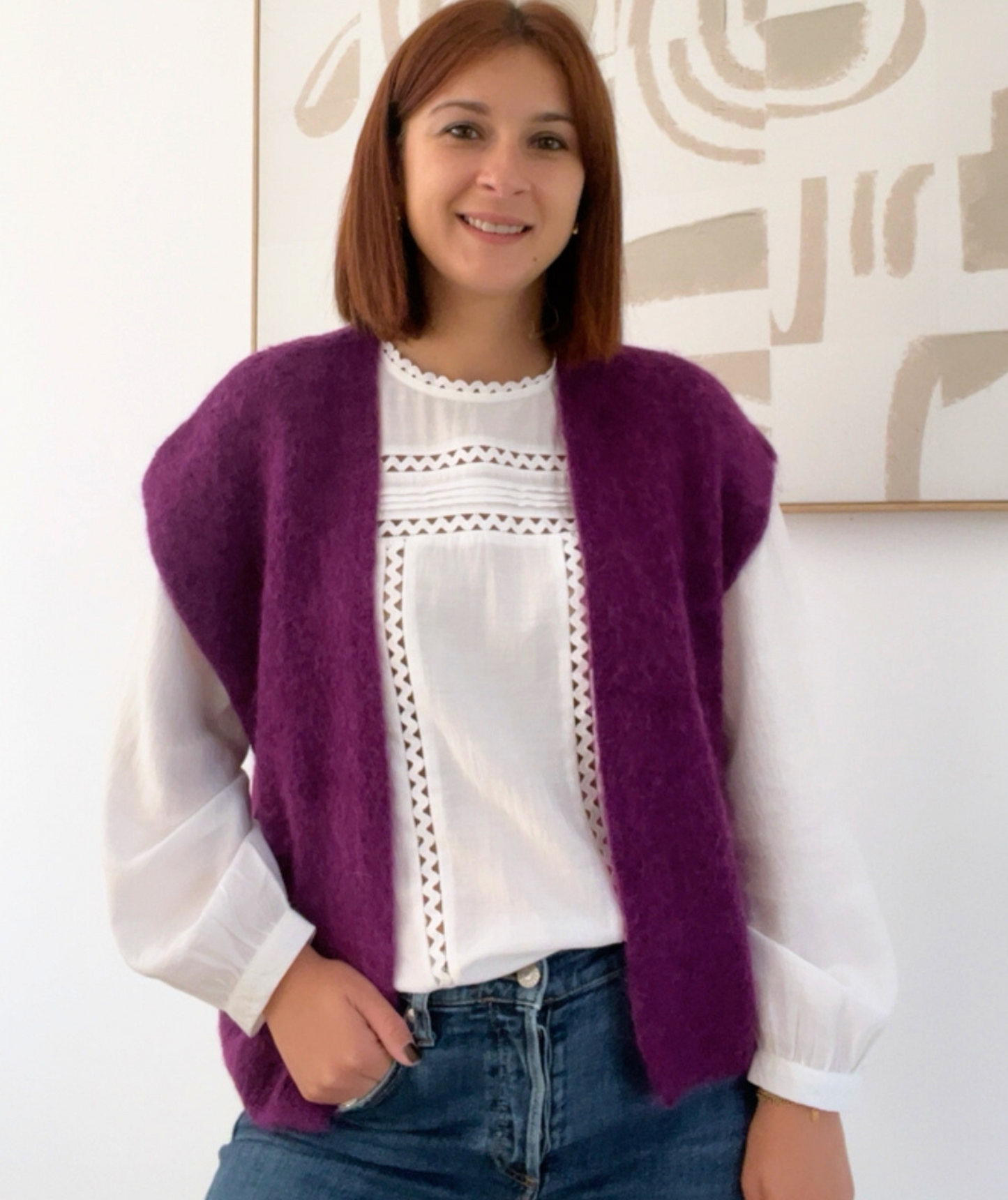 Holly violet - Gilet sans manches