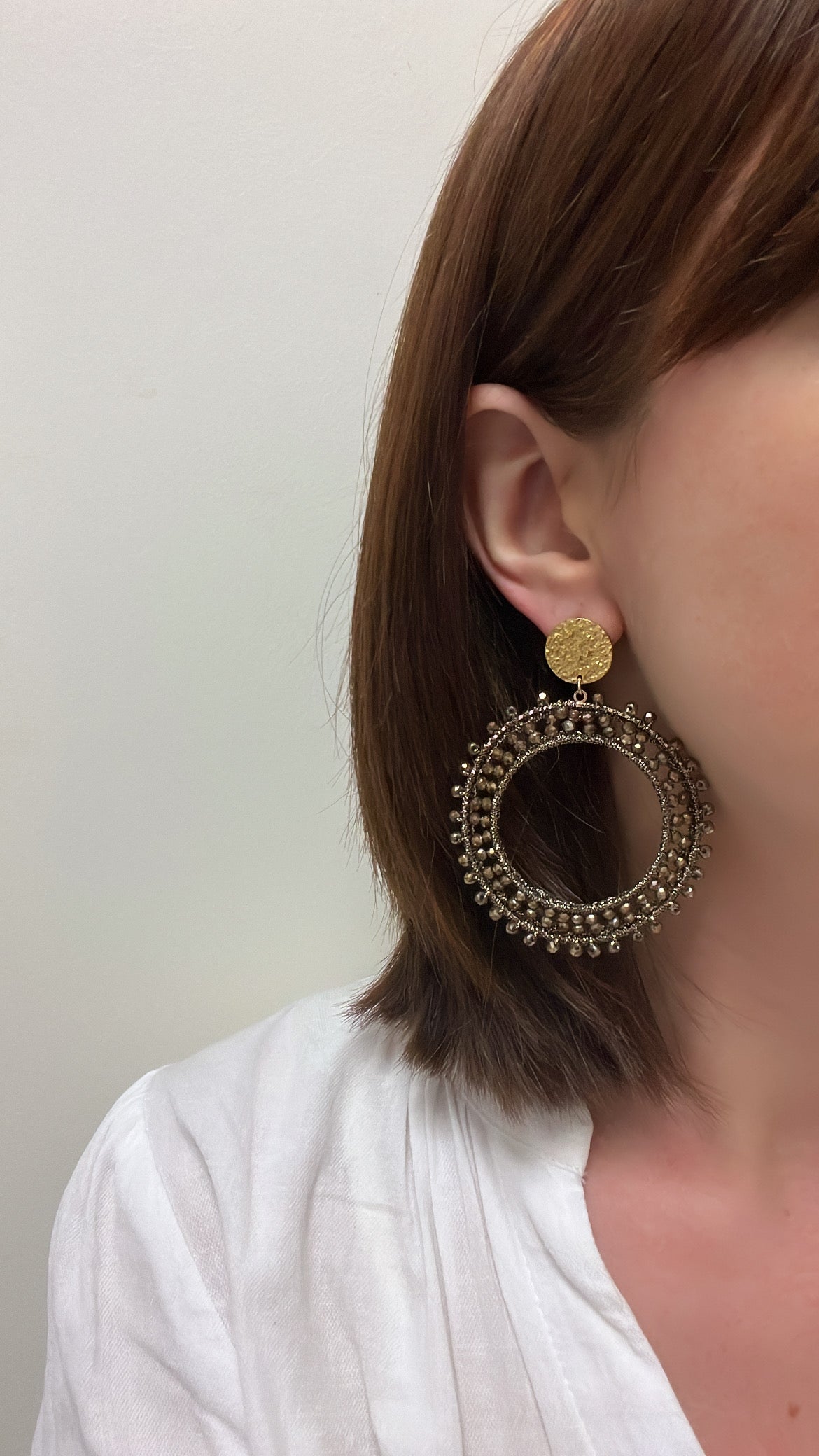 Kima - Boucles d'oreilles tissées