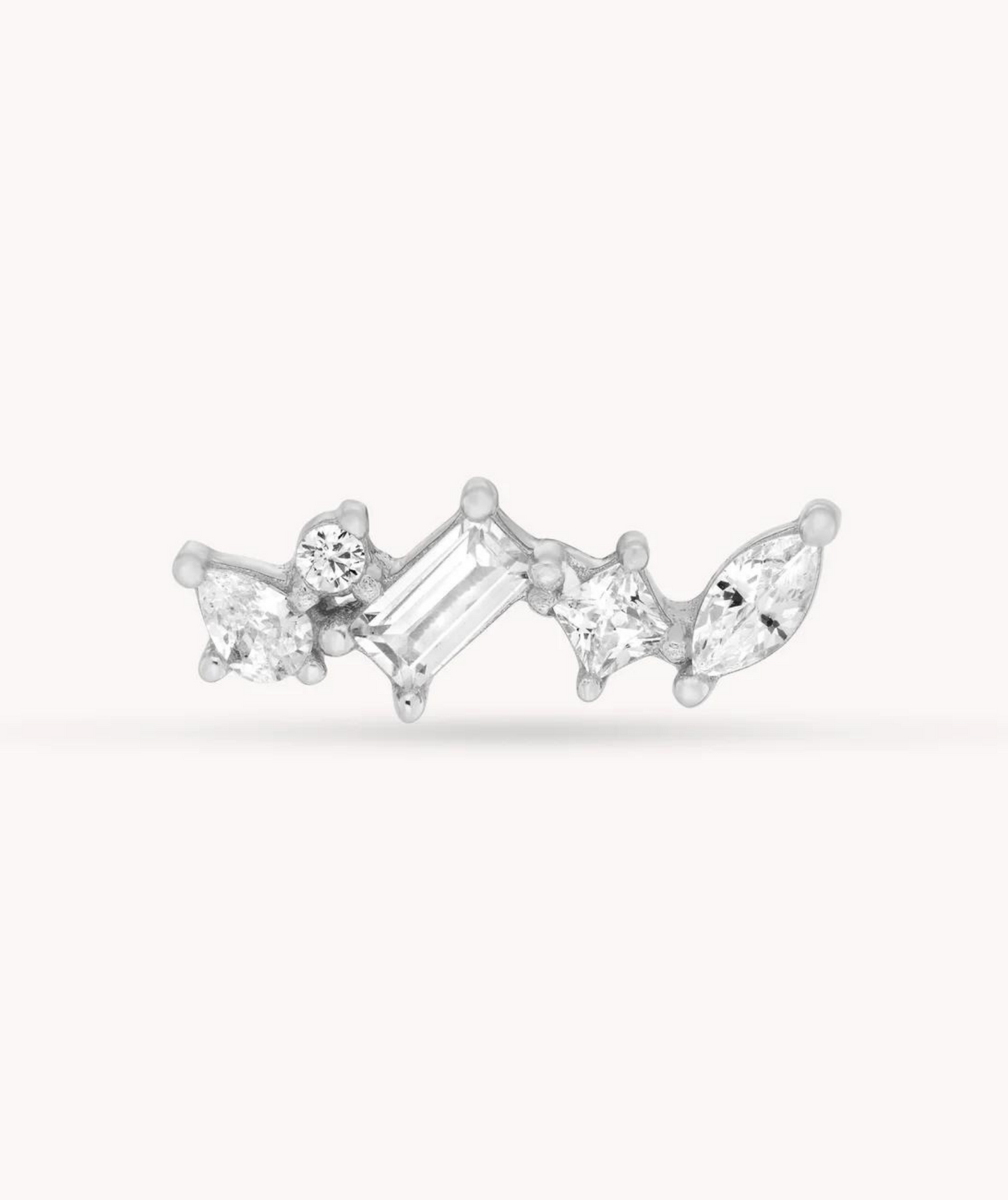 Boucle Colette argent - Nébuleuse bijoux