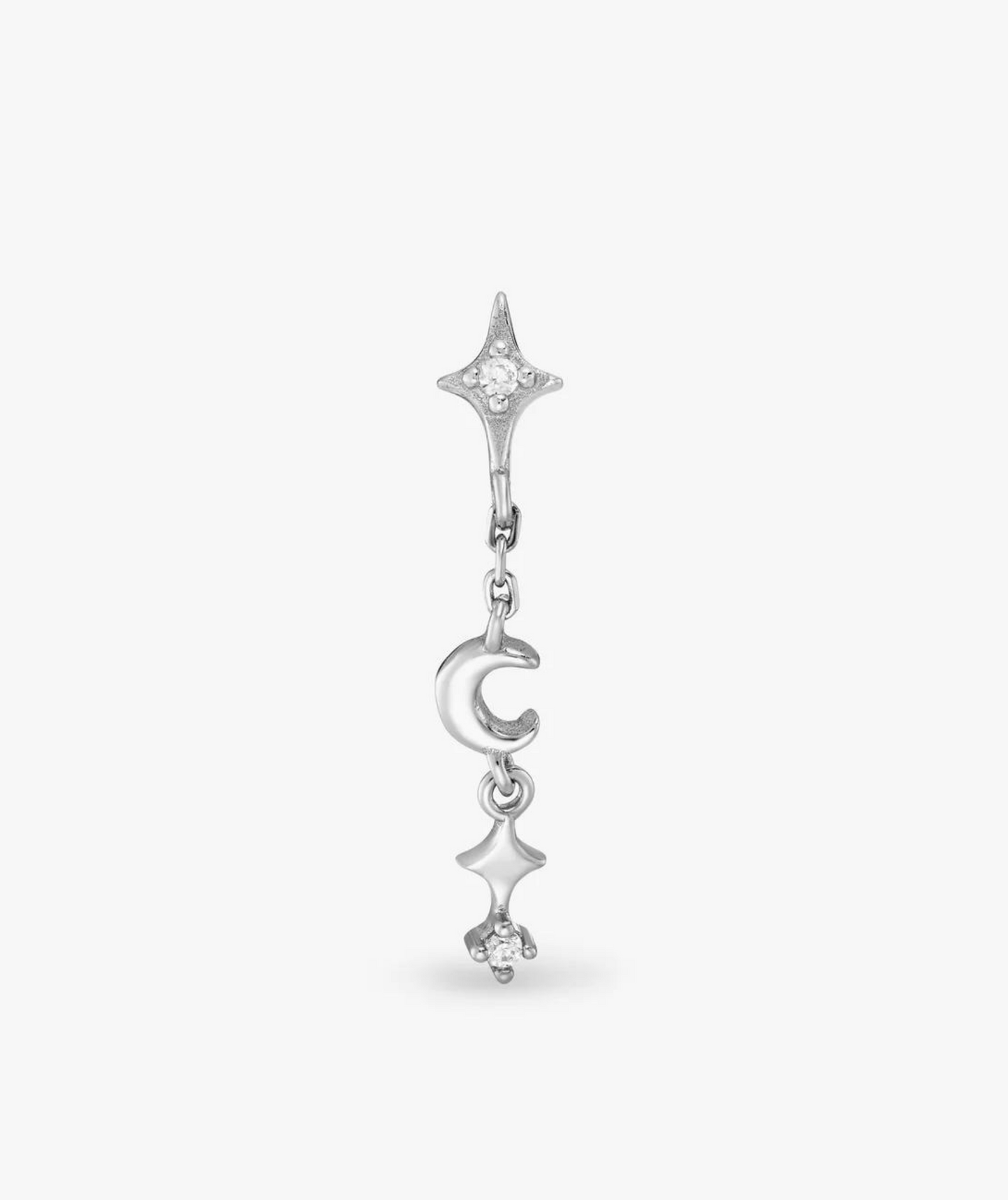 Boucle Illusion argent - Nébuleuse bijoux