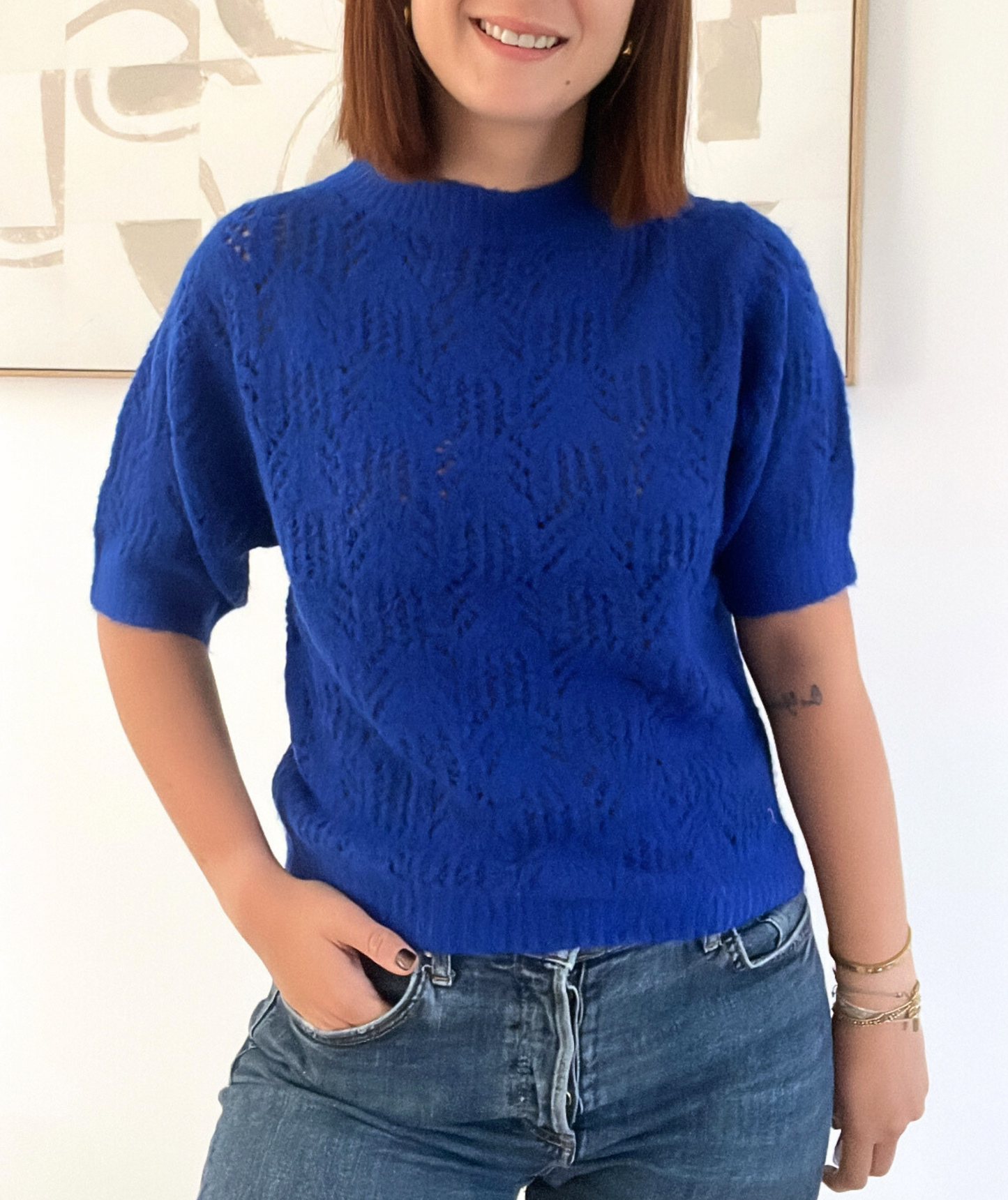 Carole - Pull manches courtes