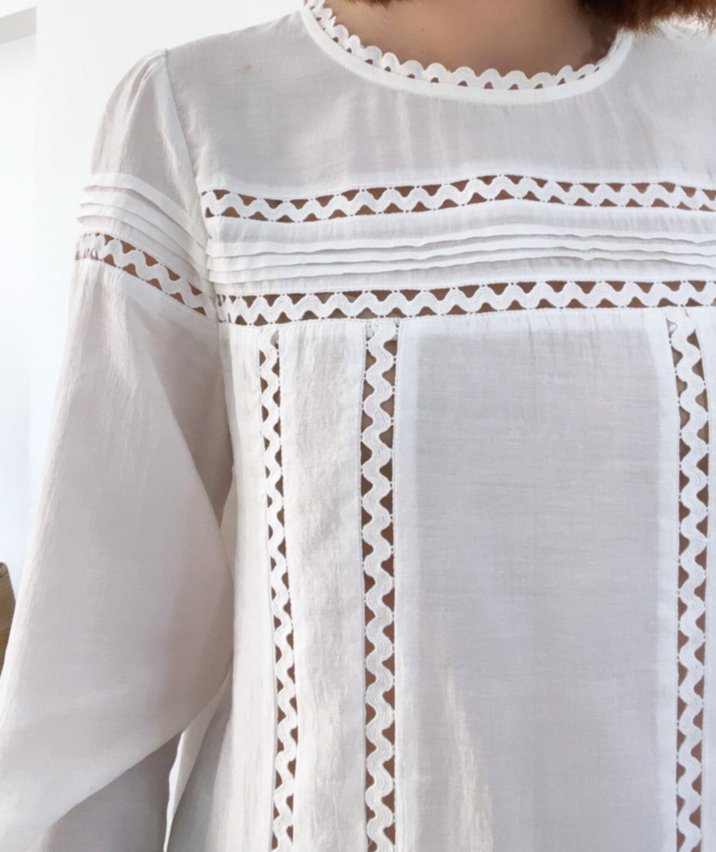 Claudia - Blouse blanche intemporelle