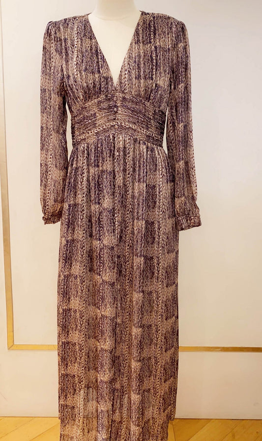May - Robe longue imprimée