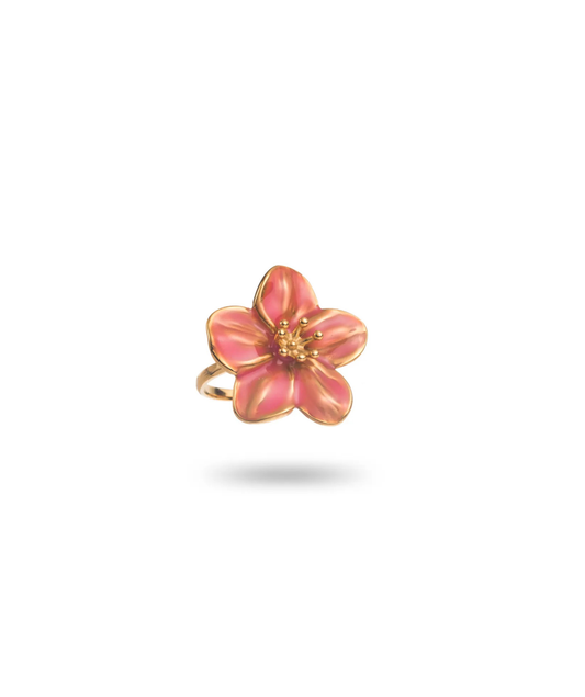 Vera - Bague ajustable fleur