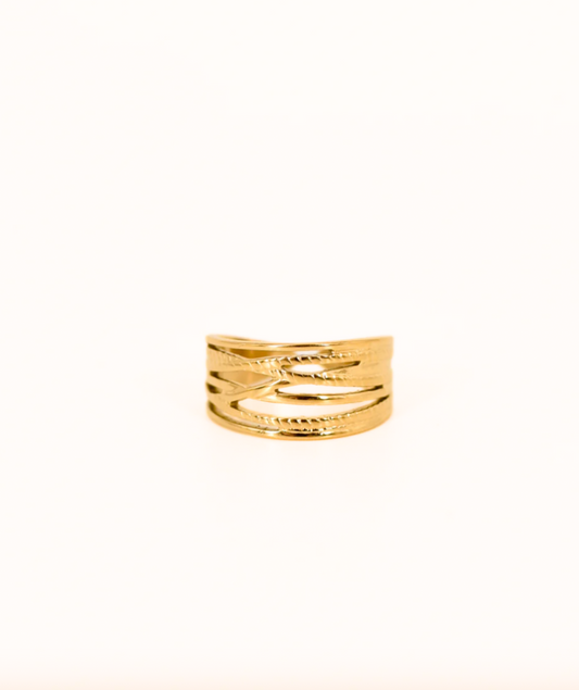 Vanina - Bague dorée