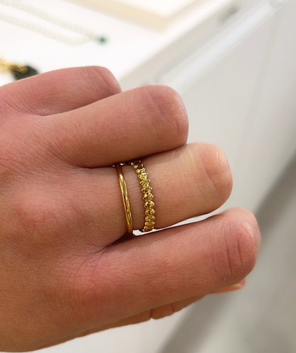 Marion - Bague double minimaliste
