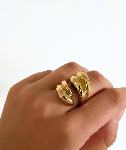 Albane – Bague dorée originale