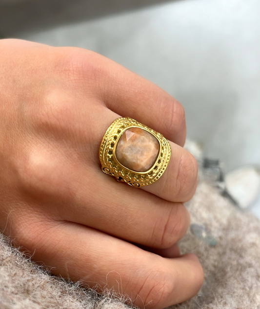 Marina - Bague pierre