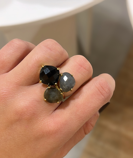 Sandrine - Bague trio