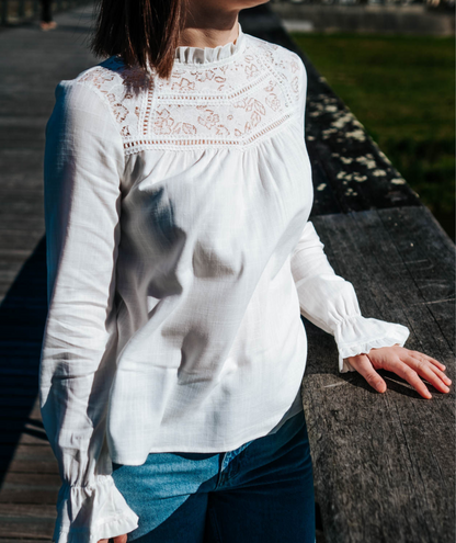 Florence - Blouse à manches évasées