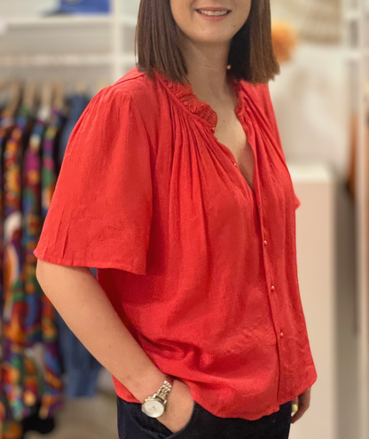 blouse ycoo paris tendance