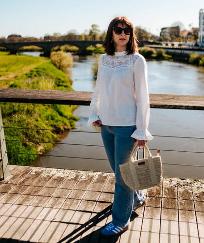 Florence - Blouse à manches évasées