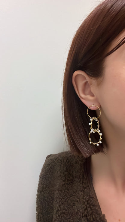 Ambra - Boucles d'oreilles pendantes