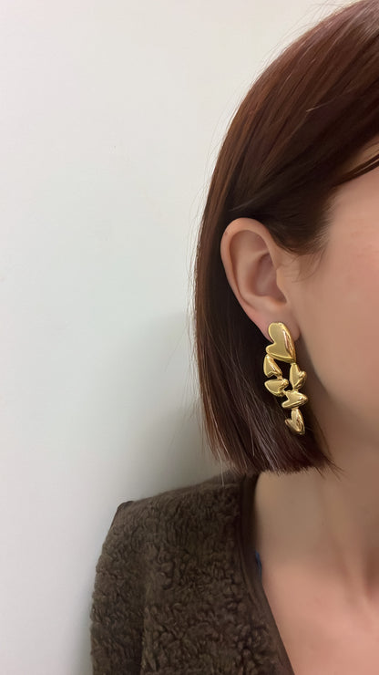 Liorana - Boucles d'oreilles coeurs