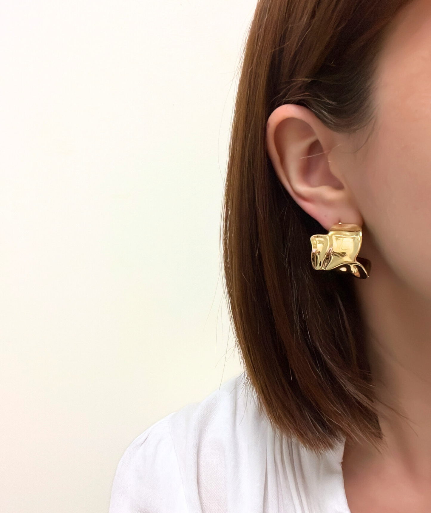 Serena - Boucles d'oreilles créoles larges