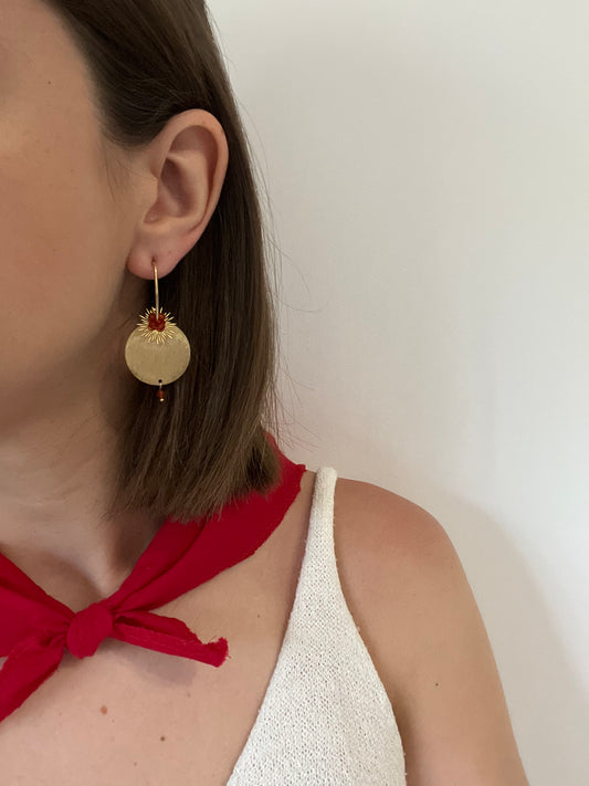 Boucles d'oreilles Sabine
