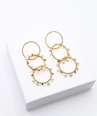 Ambra - Boucles d'oreilles pendantes